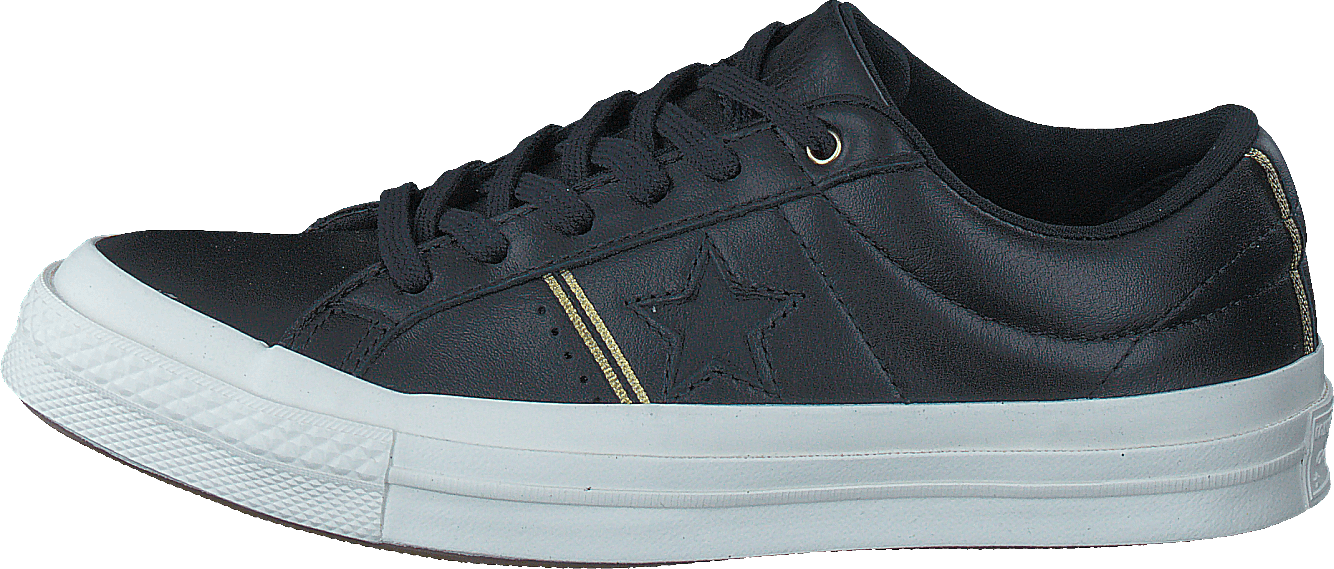 One Star Black/gold/egret