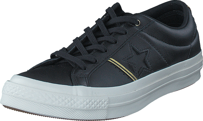 Converse - One Star Black/gold/egret