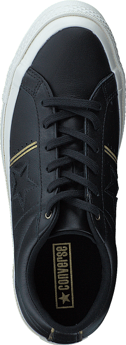 Converse - One Star Black/gold/egret