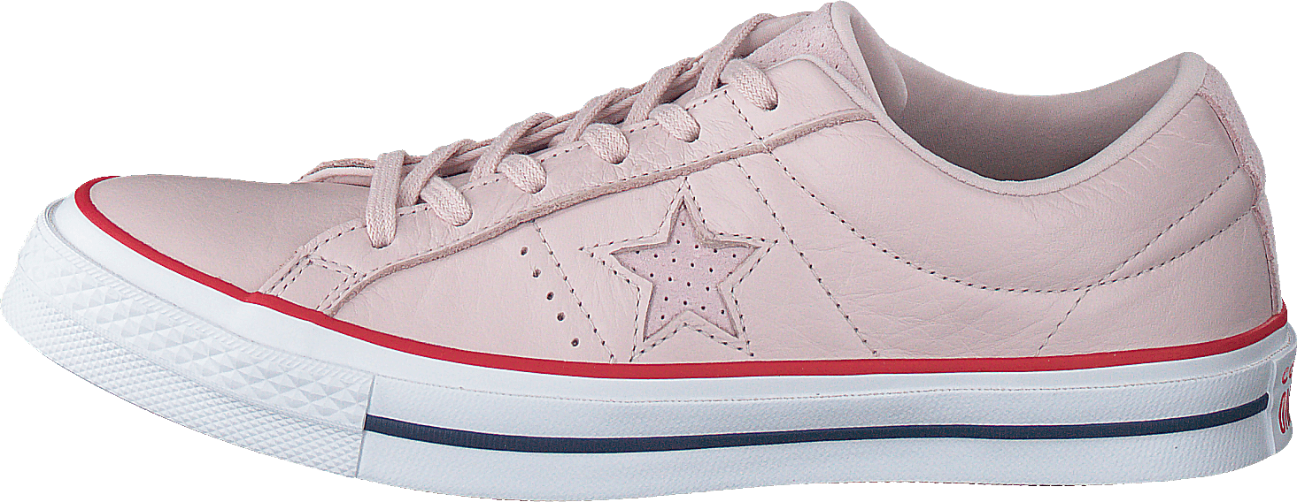 One Star - Ox White/Pink, Female, Shoes, Trainers, Trainers, White, UK 7,5