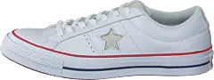 Converse - One Star - Ox White/gym Red/white