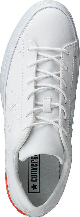 Converse - One Star Platform White/bright Poppy/white