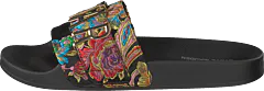 Steve Madden - Word Slipper Black/floral