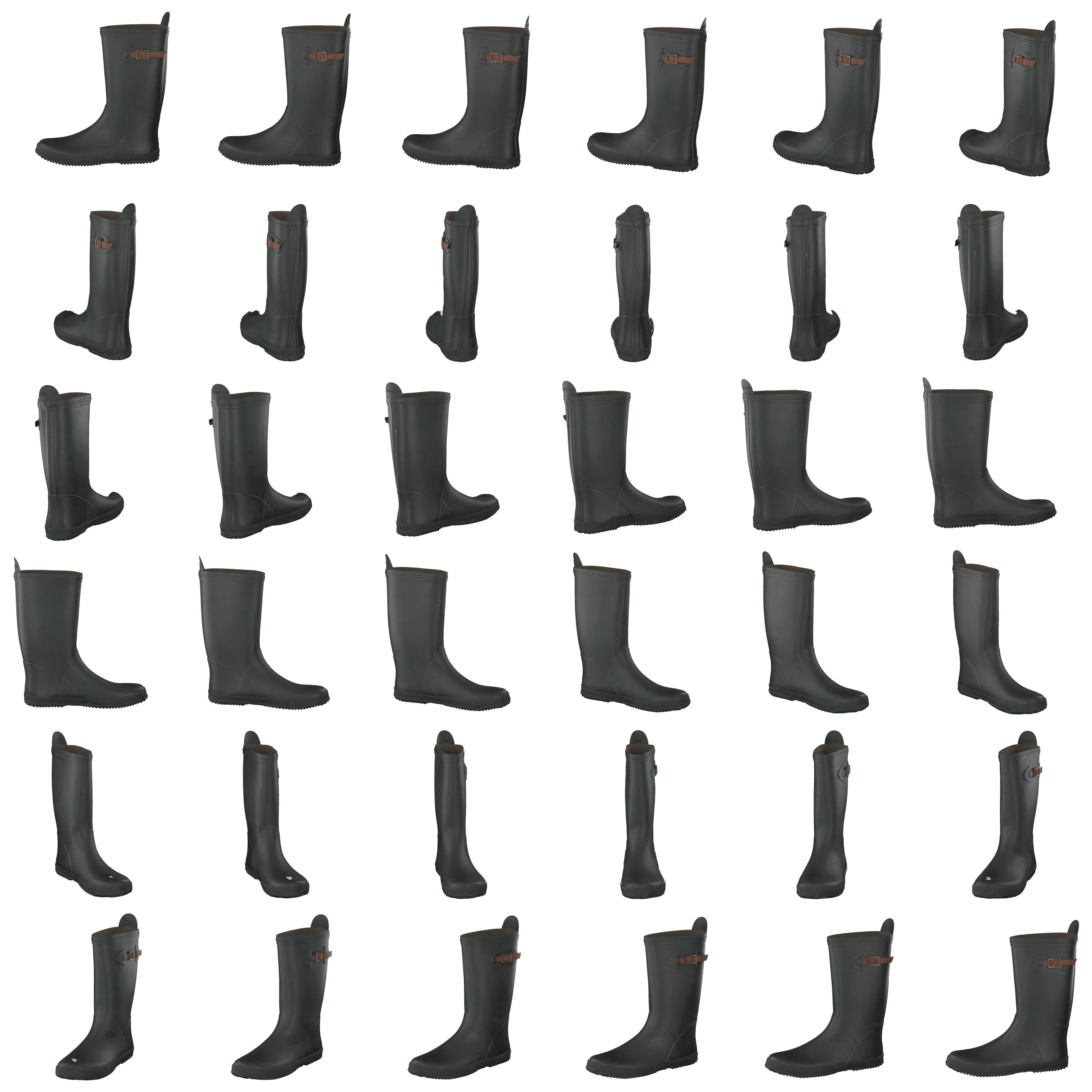 Scandinavia Rubberboot Black - Bild 8