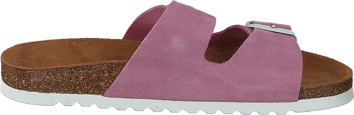 Julia Leather Sandal Opera Mauve