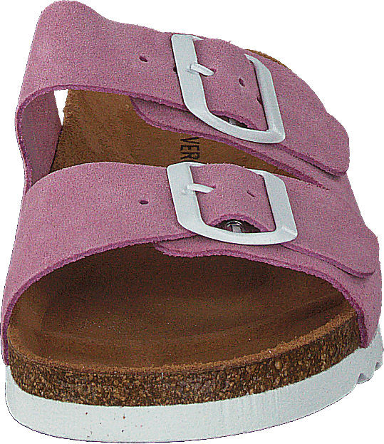 Julia Leather Sandal Opera Mauve