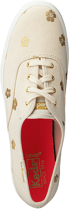 Keds - Triple Hibiscus Natrual / Gold