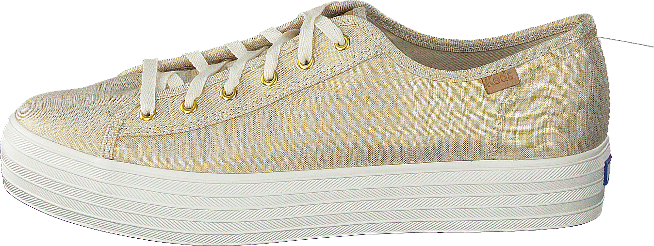 Triple Kick Tassle Natural / Gold, Female, Topánky, Tenisky, Tenisky, Zlato/Béžová, EU 40