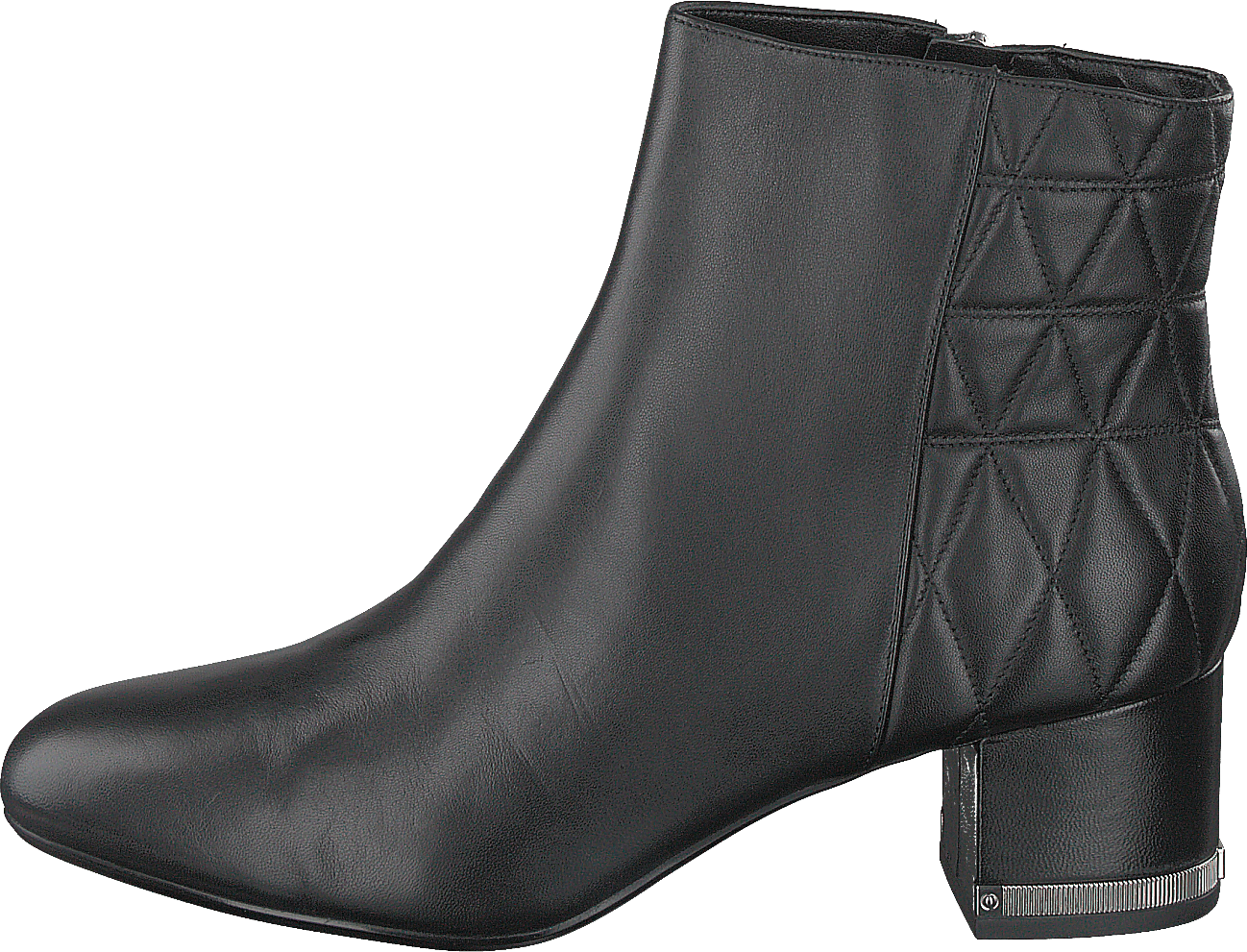 Marcie Mid Bootie 001 Black, Female, Buty, Kozaki i Niskie botki, buty do kostki, Szary, EU 36