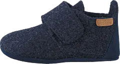 Bisgaard - Home Shoe - Wool Star Blue