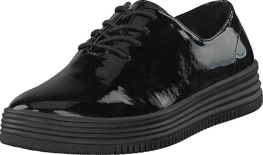 Laced Up Casual Shoe Jas18 Black