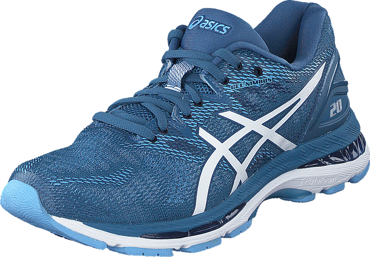 gel nimbus 20 azure white