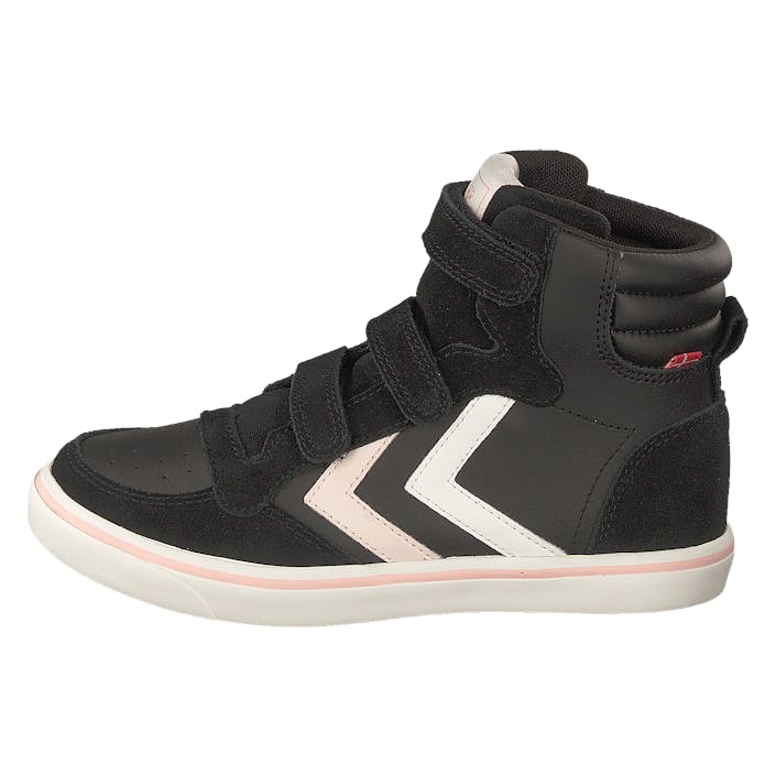 Stadil Leather Jr Black, Unisex, Shoes, Trainers, high-top sneakers, Black, UK 5