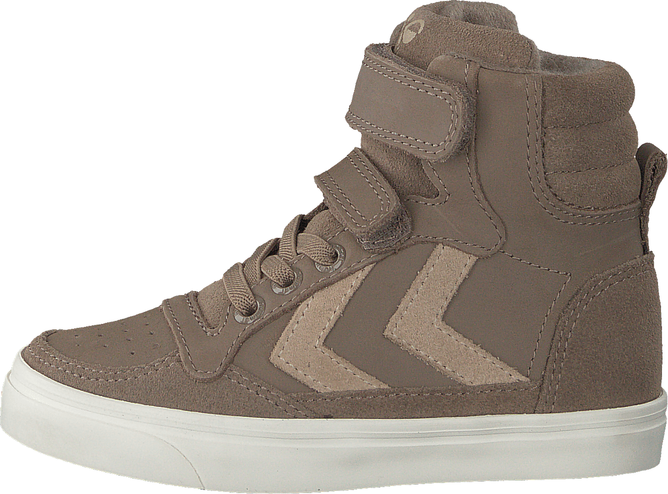Stadil Oiled High Jr Taupe Grey, Unisex, Schuhe, Sneaker, hohe sneaker, Braun, EU 37