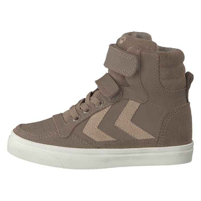 Stadil Oiled High Jr Taupe Grey, Unisex, Schuhe, Sneaker, hohe sneaker, Braun, EU 37
