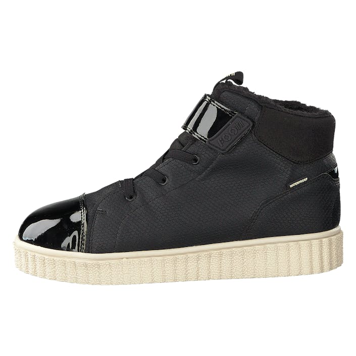 Union Sq Croc Black, Unisex, Shoes, Trainers, high-top sneakers, Black, EU 36