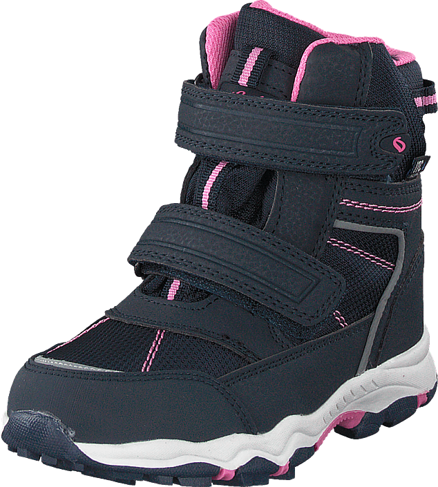 Leaf - Siljan Navy/pink