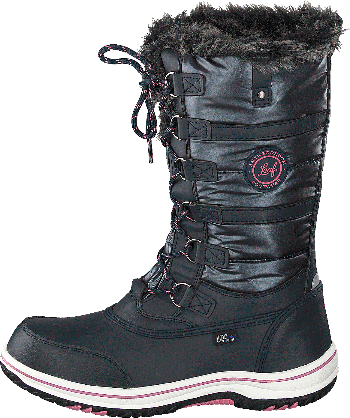 Frostby Waterproof Navy, Unisex, Schoenen, Laarzen, winterlaarzen, Grijs/Blauw, EU 31