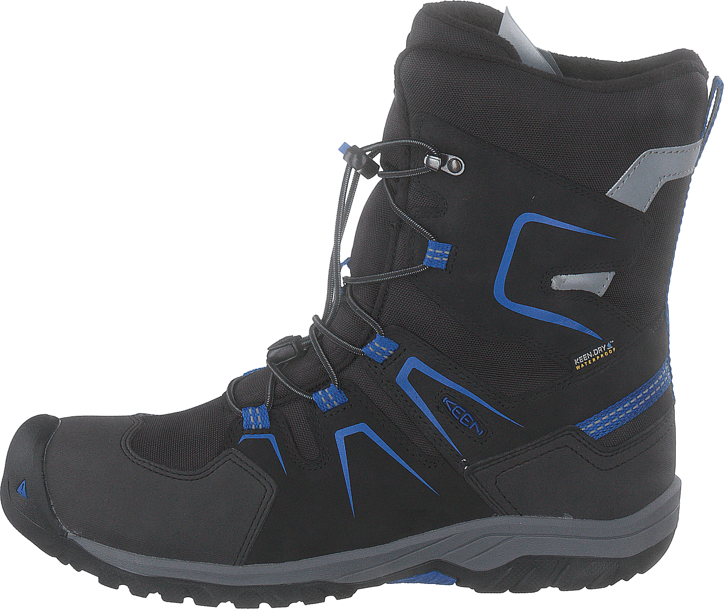 Levo Winter Wp Black/baleine Blue, Unisex, Schoenen, Laarzen, wandelschoenen, Zwart, EU 32/33