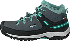 Keen - Targhee Mid Wp Steel Grey/wasabi