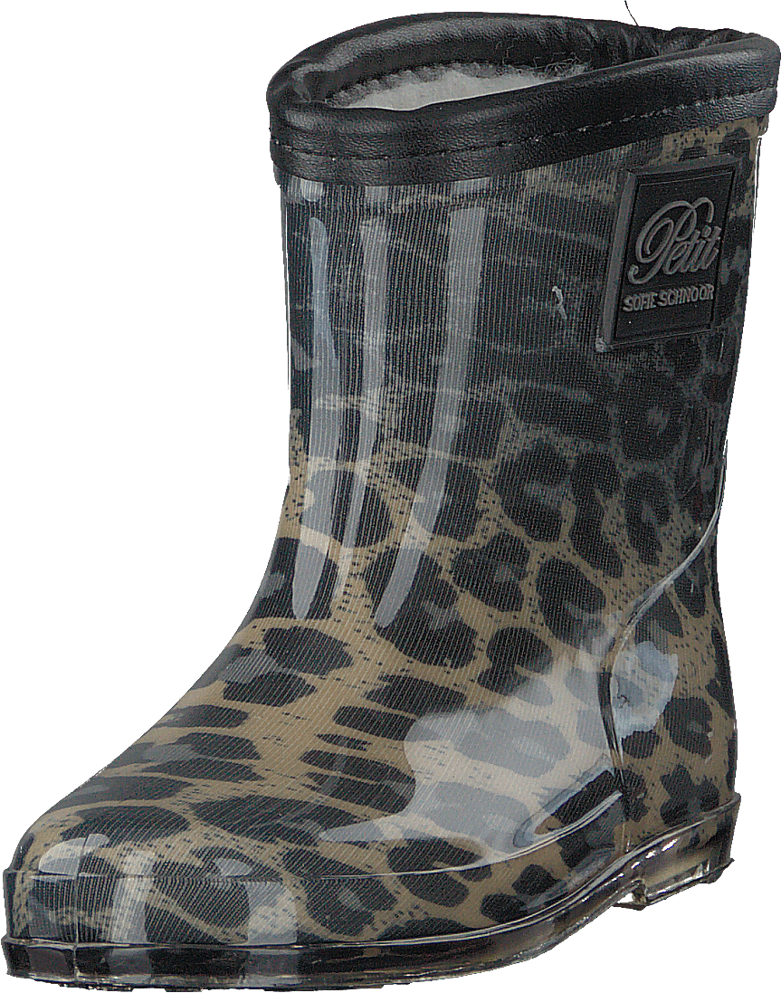 Rubber Boot Baby Leopard