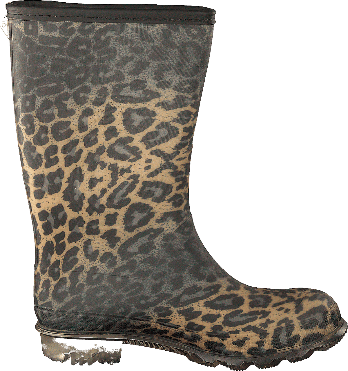 Boot Rubber W. Lining Leopard