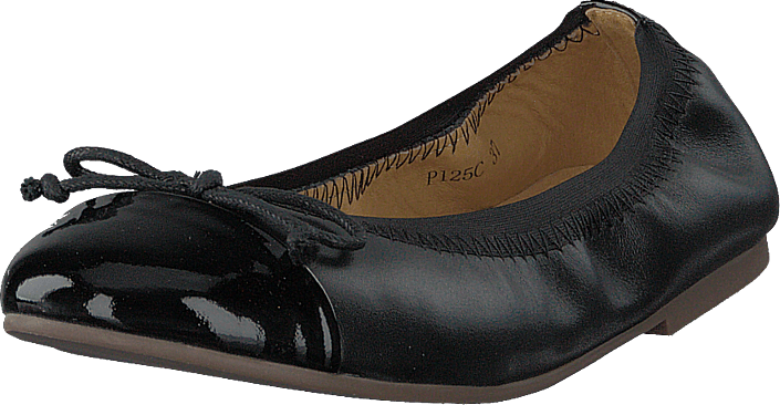 Petit by Sofie Schnoor - Leather Ballerina Black