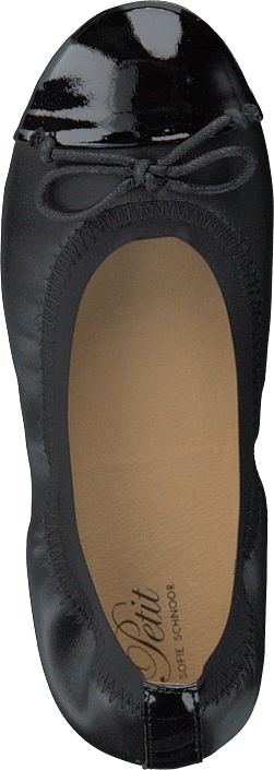 Petit by Sofie Schnoor - Leather Ballerina Black