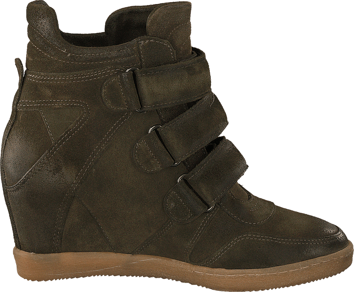 Sneaker Wedge Alta Muschio/5251