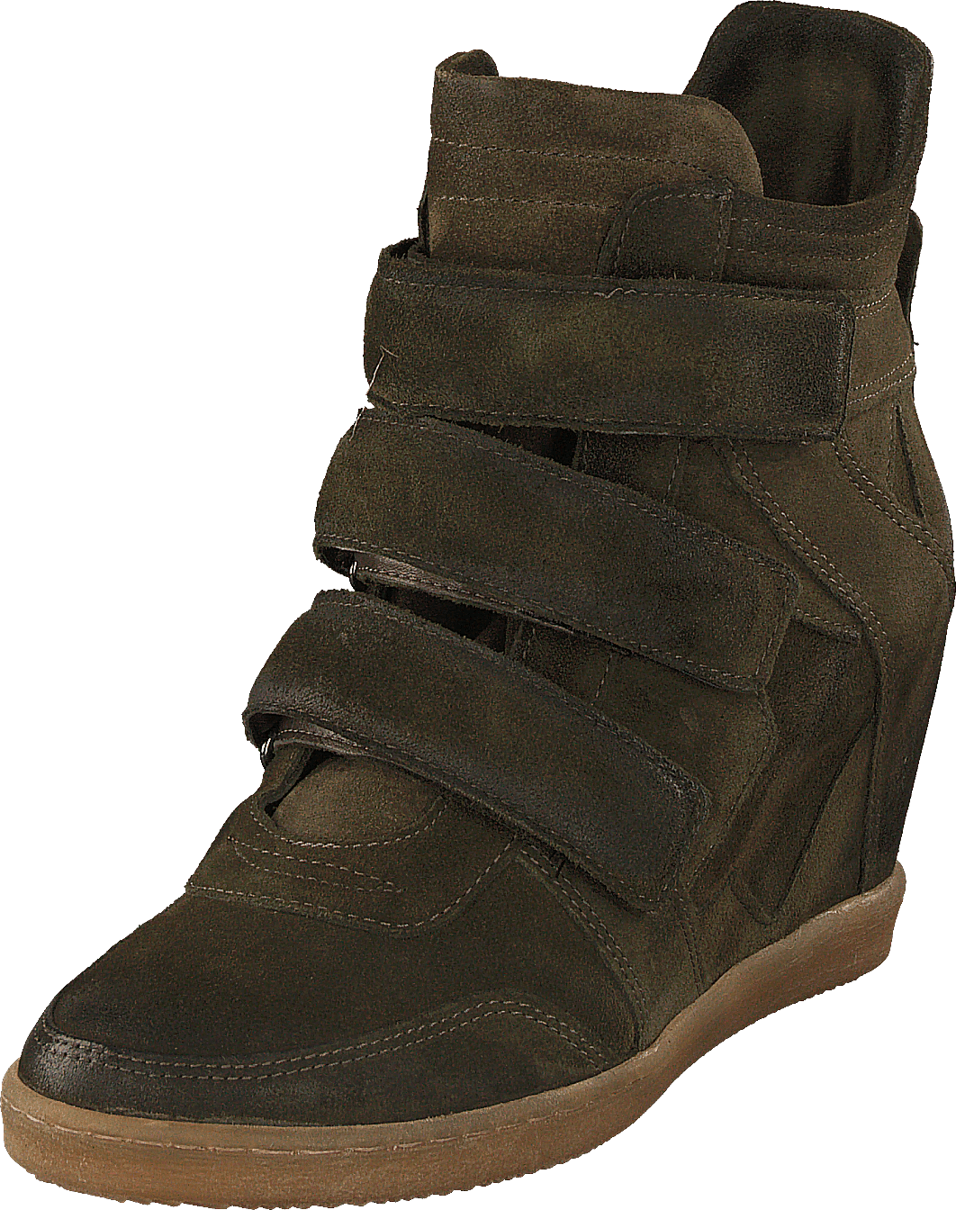 Sneaker Wedge Alta Muschio/5251