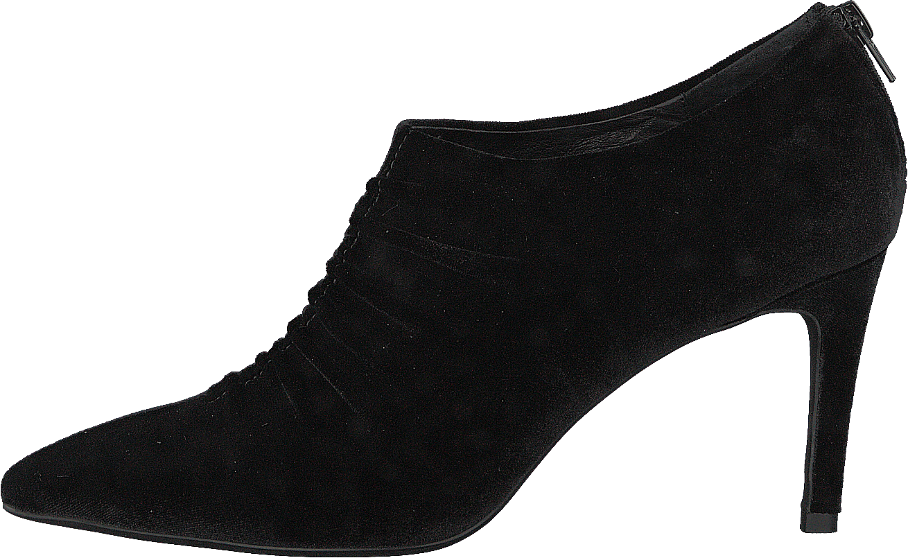 Shoe Stiletto Velvet Black