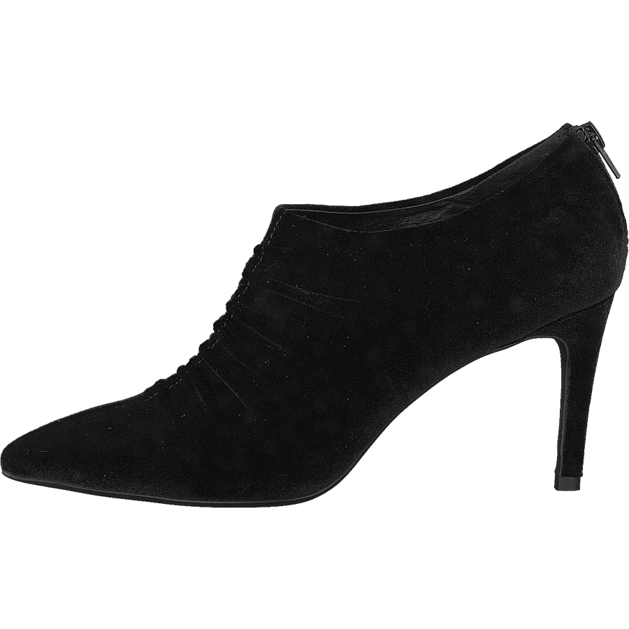 Shoe Stiletto Velvet Black