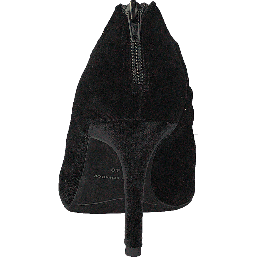 Shoe Stiletto Velvet Black - Bild 5