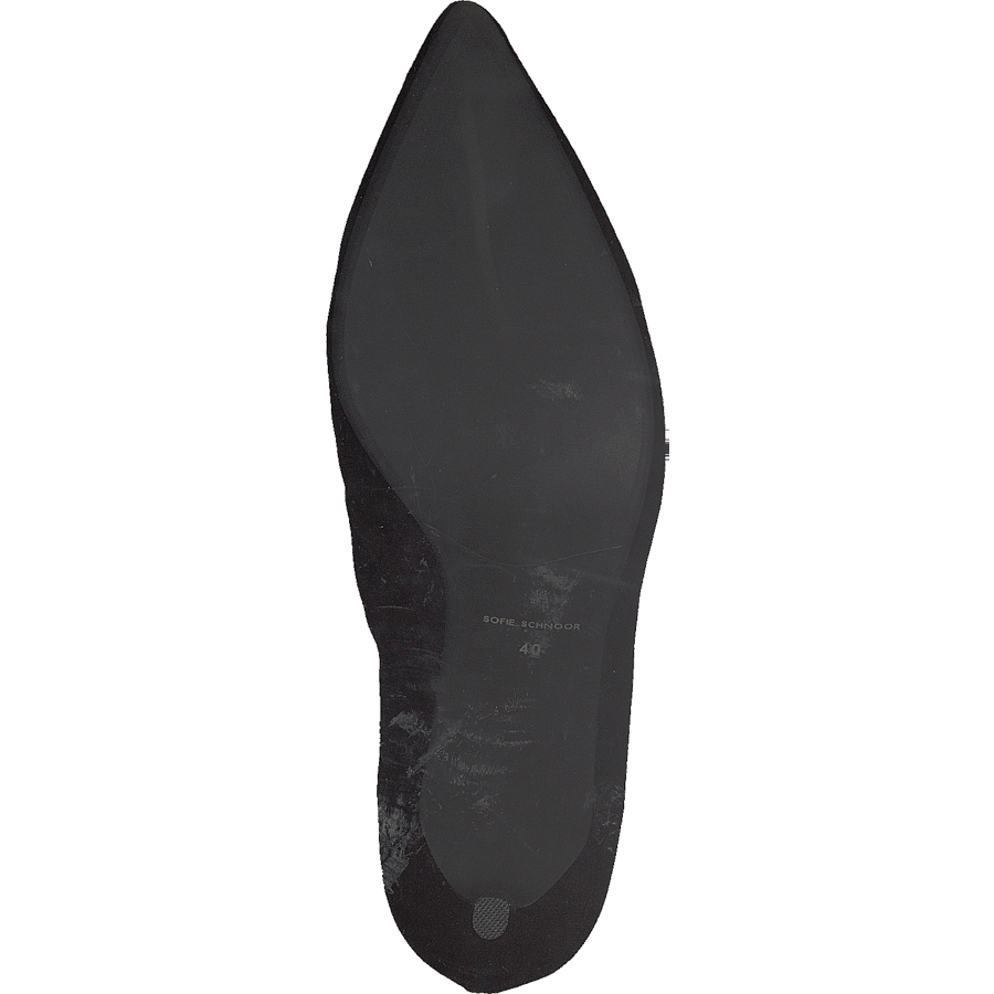 Shoe Stiletto Velvet Black - Bild 7