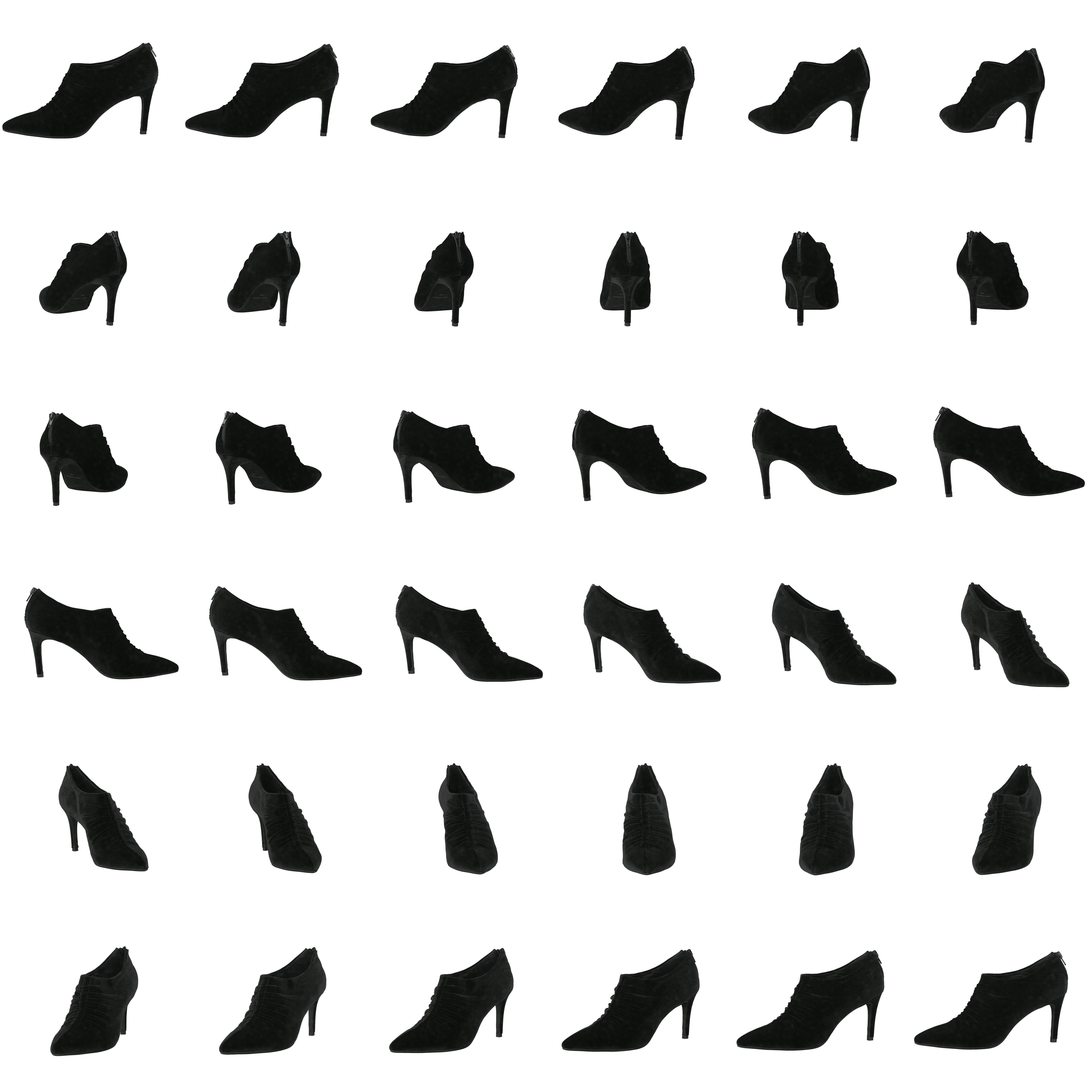 Shoe Stiletto Velvet Black - Bild 8