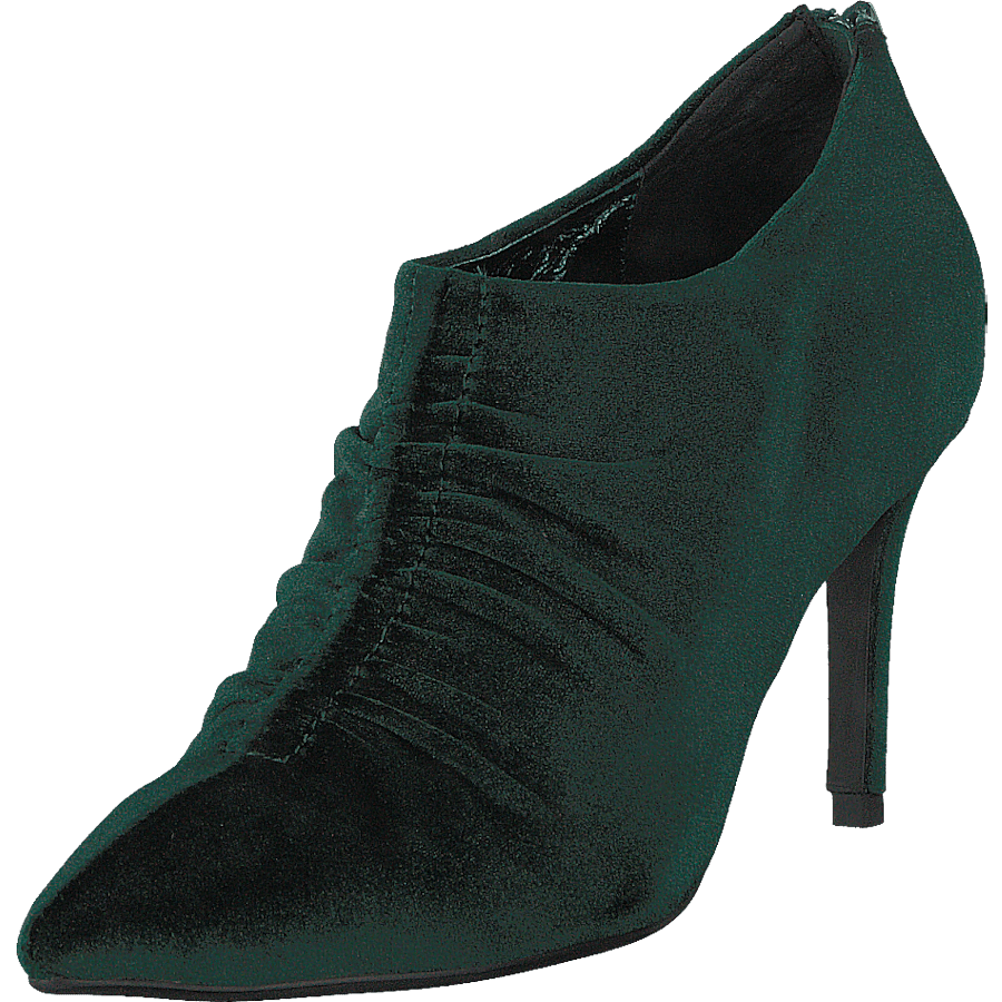 Shoe Stiletto Velvet Dark Green - Bild 3