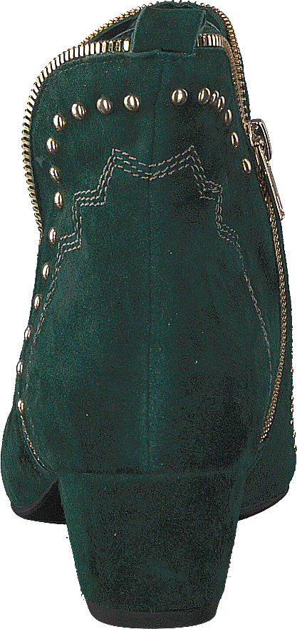 Boot Stitch Suede Dark Green