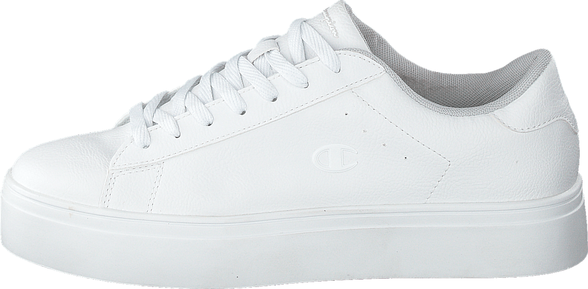 Mid Cut Shoe Alex Platform White
