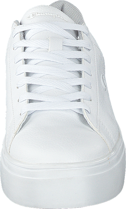 Mid Cut Shoe Alex Platform White