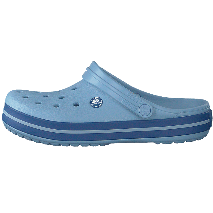 chambray crocs