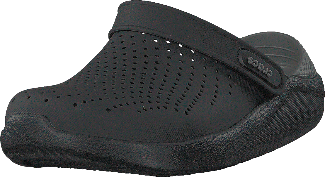 Crocs literide black clog sandals cheap