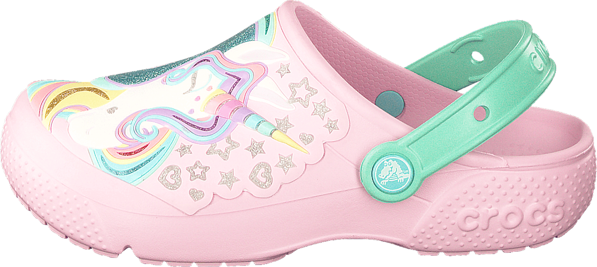 Crocs Fun Lab Clog Kids Ballerina Pink/new Mint