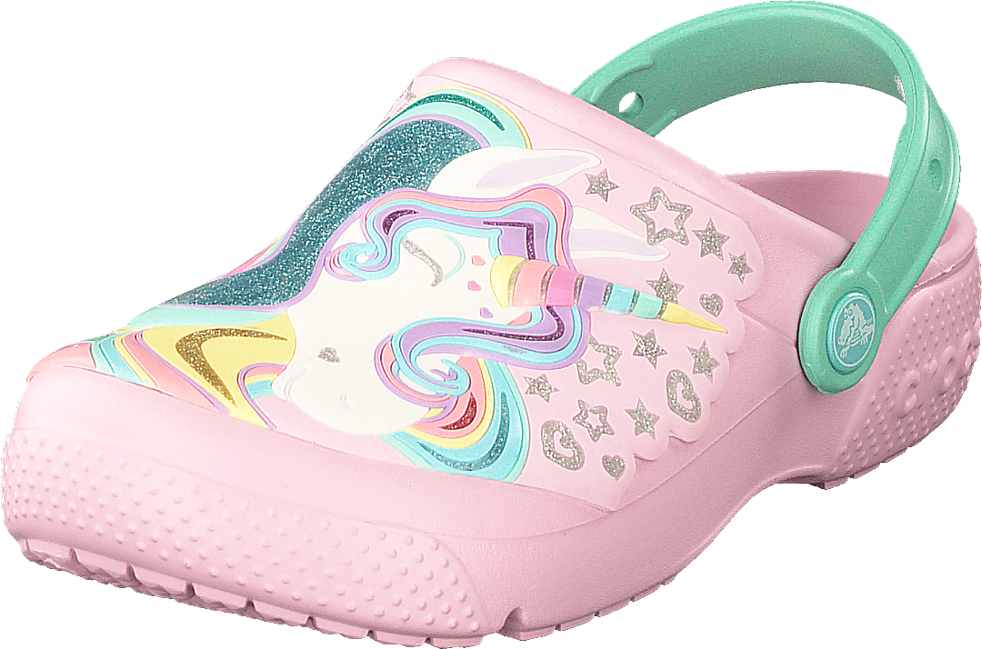 Crocs Fun Lab Clog Kids Ballerina Pink/new Mint