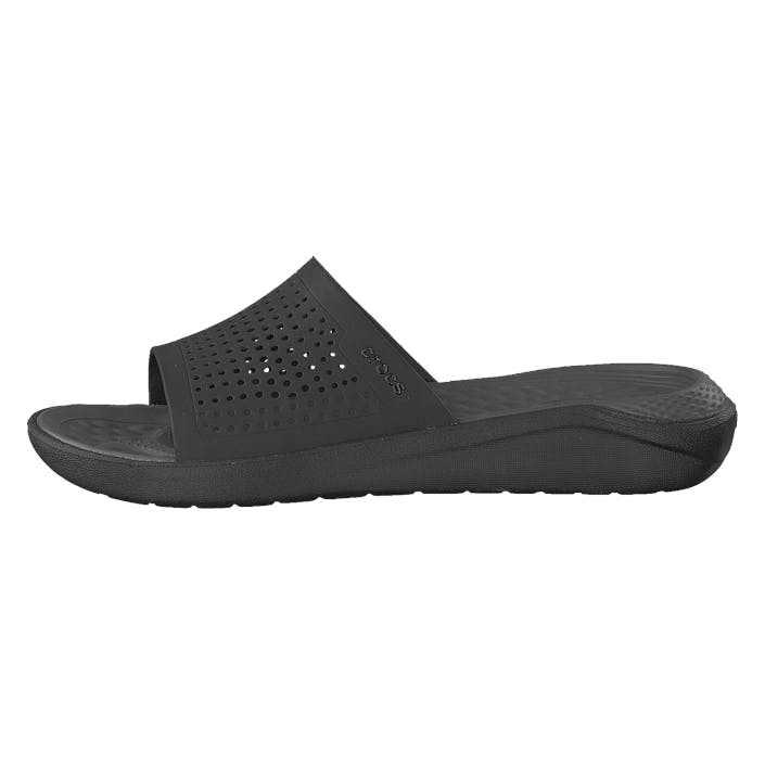 Literide Slide Black/slate Grey, Unisex, Sko, Sandaler og Hjemmesko, sandaler, Sort, EU 46/47