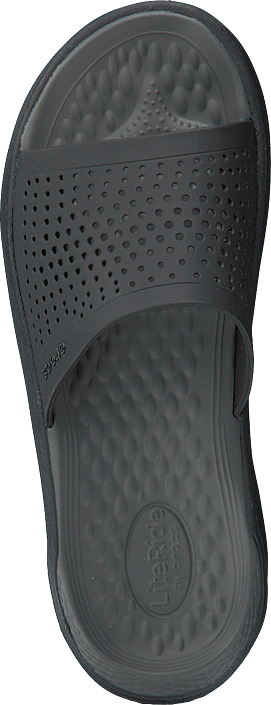 Kjøp Crocs Literide Slide Blackslate Grey sko Online Kjøp Crocs Literide Slide Blackslate Grey sko Online
