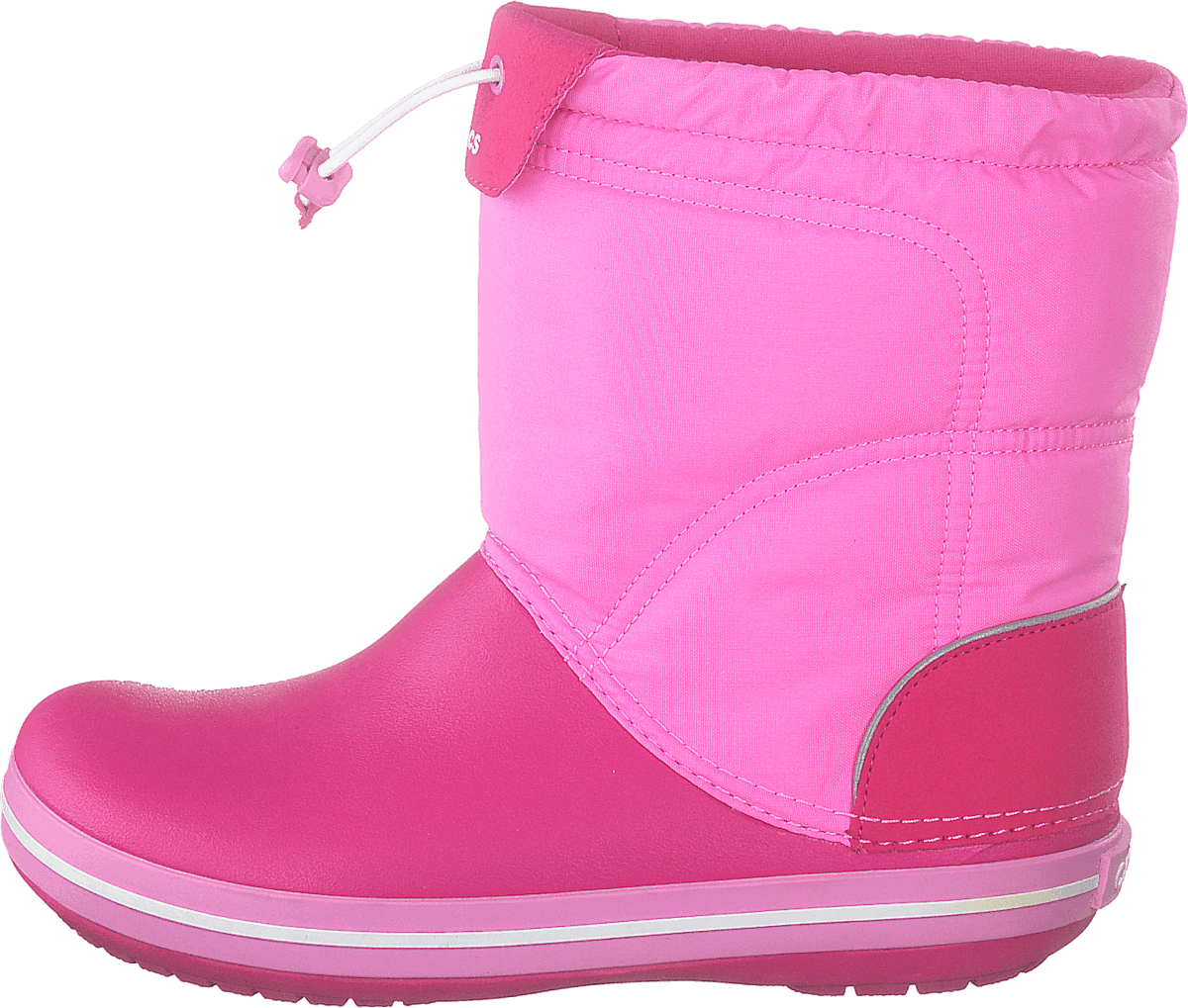 Crocband Lodgepoint Boot Kids Candy Pink/party Pink