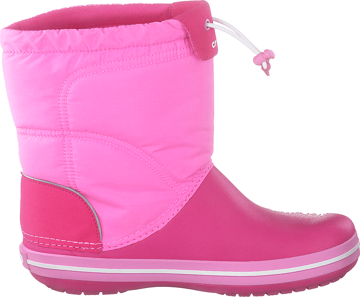 Crocband Lodgepoint Boot Kids Candy Pink/party Pink