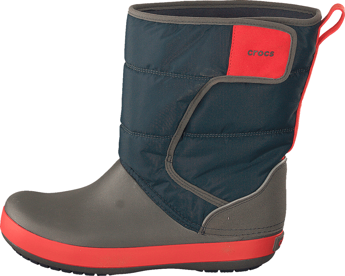 Lodge Point Snowboot Kids Navy/slate Grey