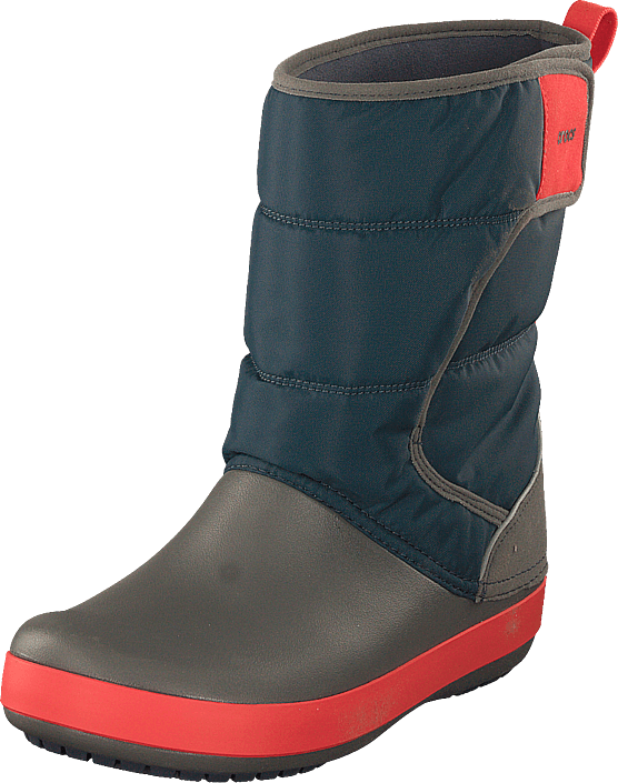 Crocs - Lodge Point Snowboot Kids Navy/slate Grey