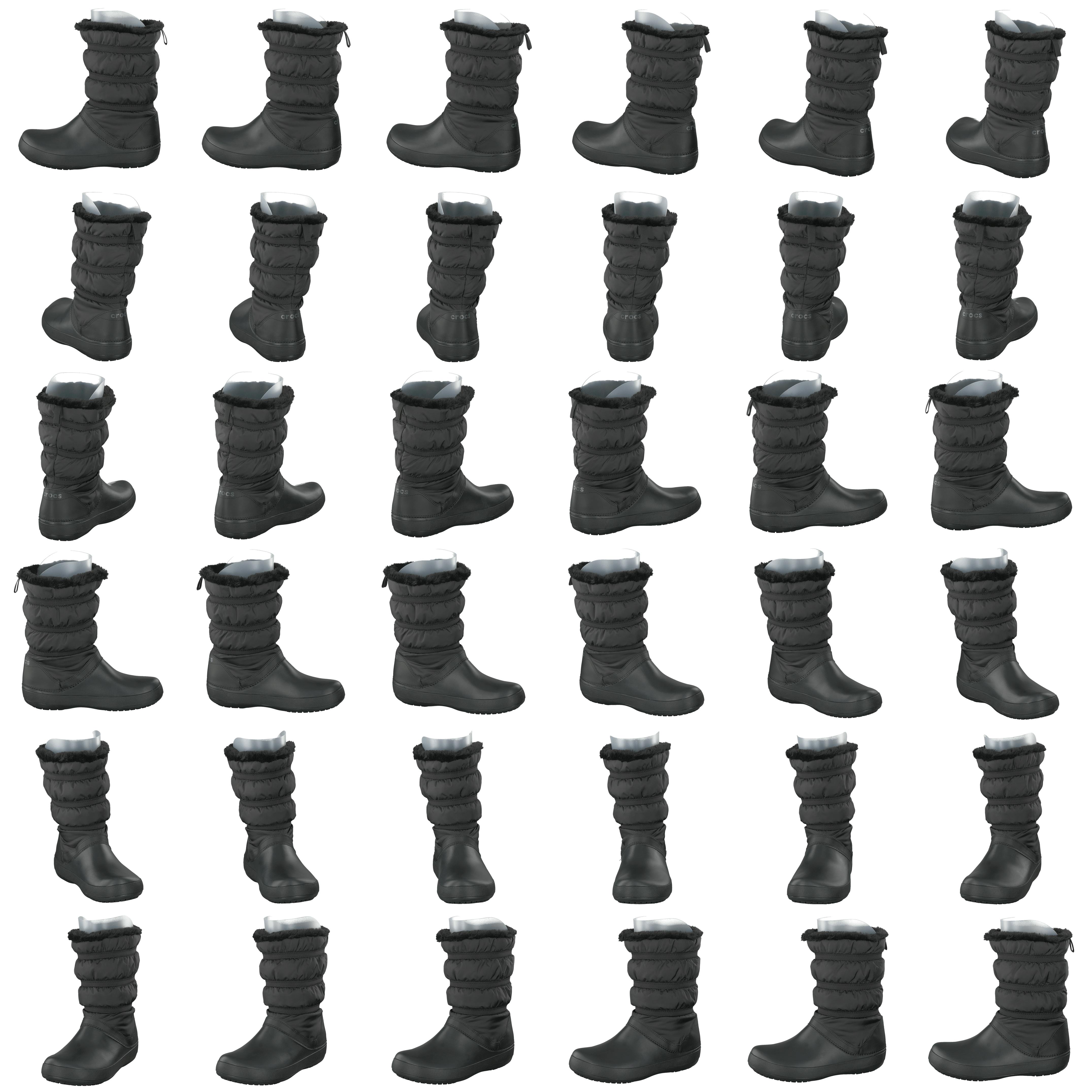 Crocband Winter Boot Women Black / Black - Bild 8